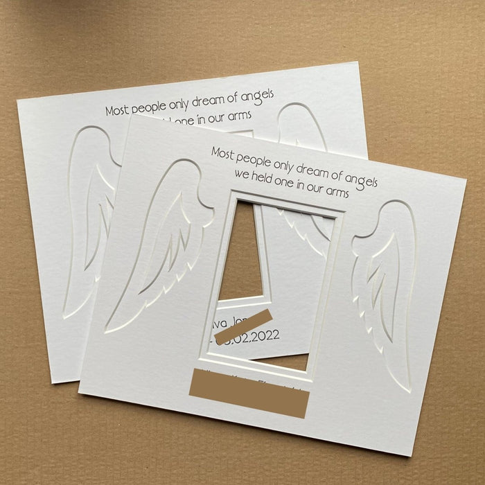 Unframed - Angel Wings Picture Mount